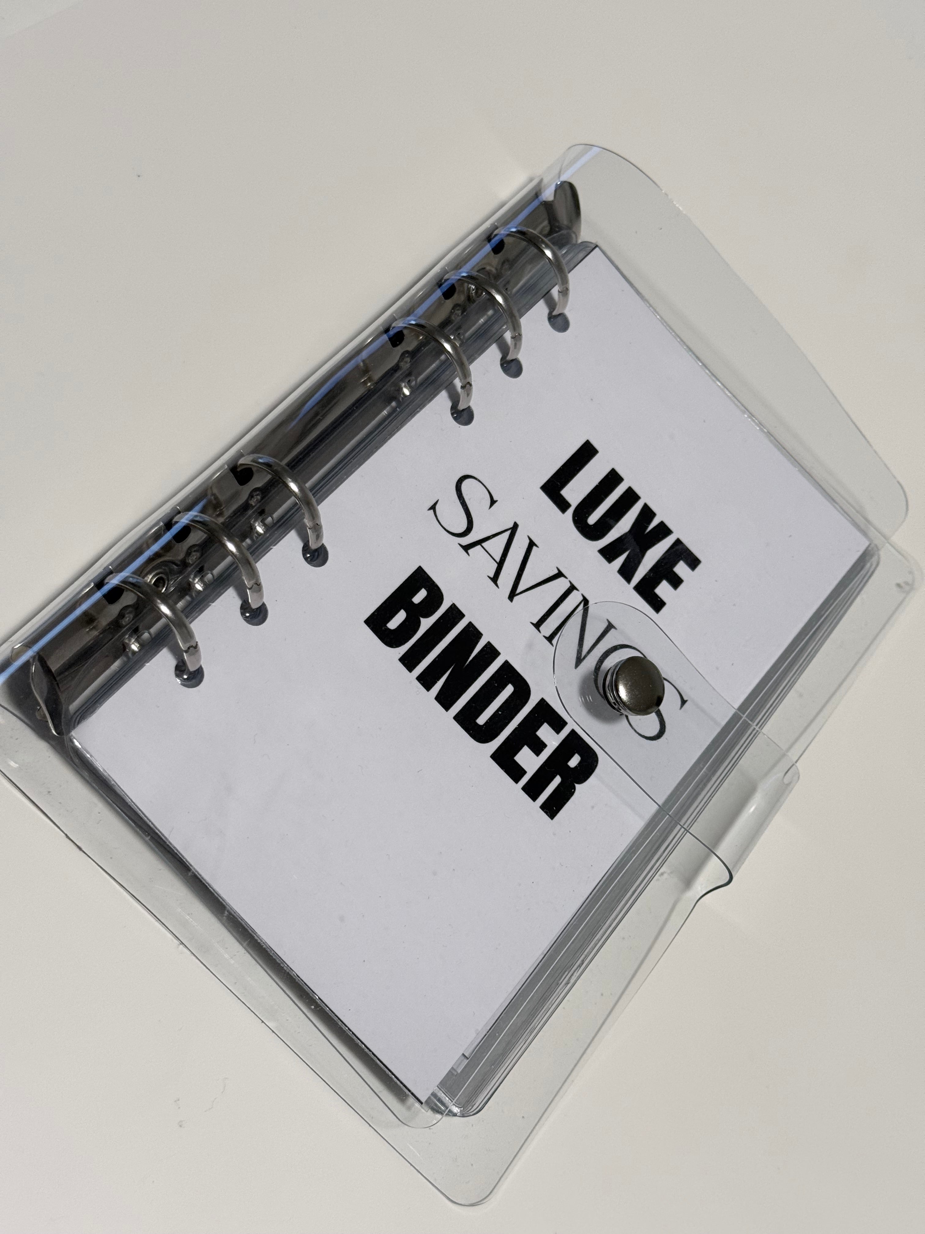 Luxe Savings Binder
