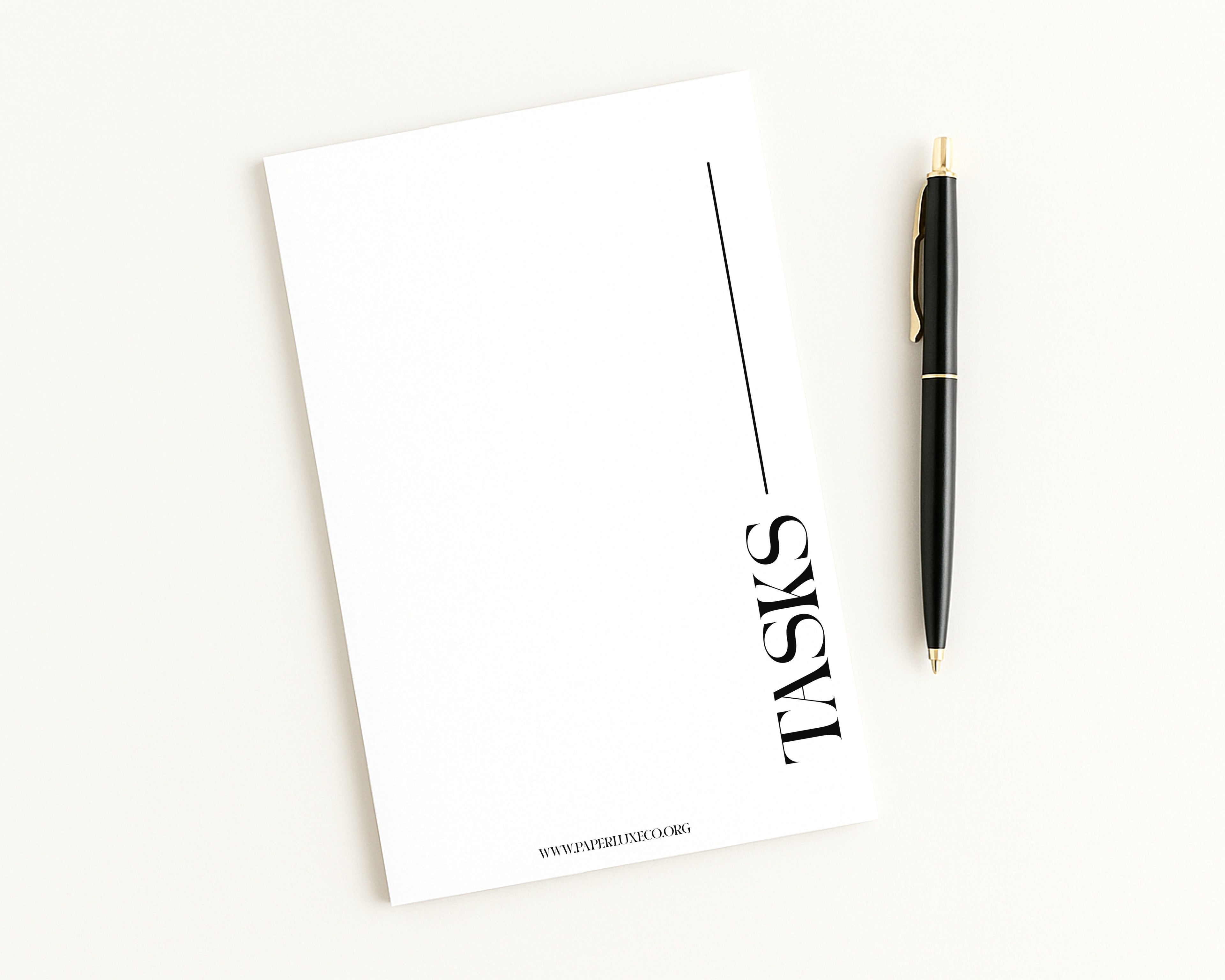 Luxe Task Notepad