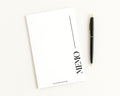 Luxe Memo Pad